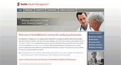Desktop Screenshot of md.scotiamcleod.com