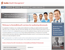 Tablet Screenshot of md.scotiamcleod.com